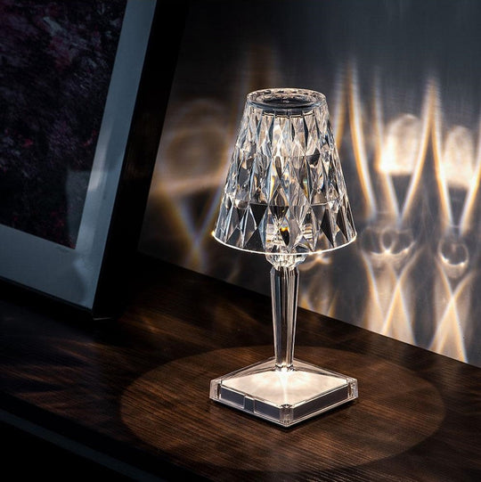 Porsha™ | Sparkling Crystal Lamp - Light Up with Elegance