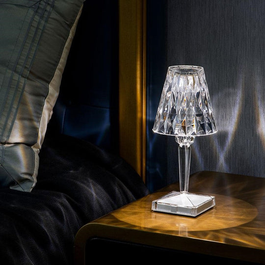 Porsha™ | Sparkling Crystal Lamp - Light Up with Elegance