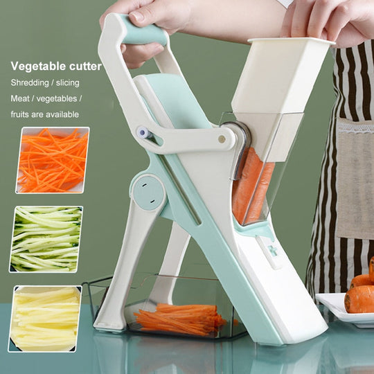 Ultimate 5-in-1 Mandoline for Your Kitchen - Slice and Cut Easily