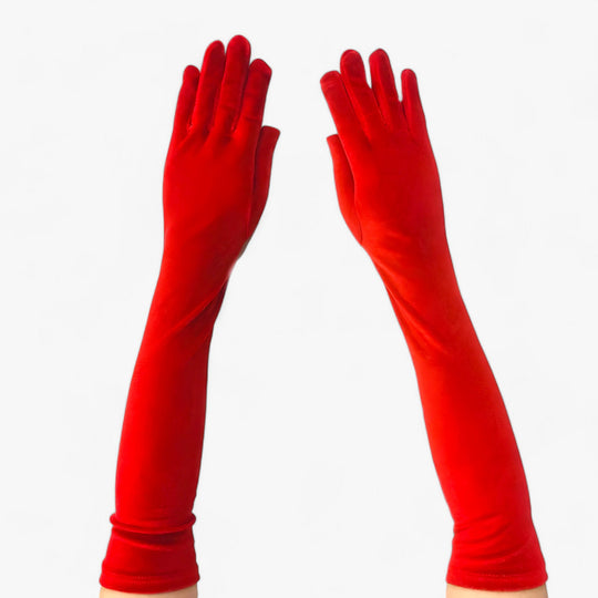 Lily | Velvet Gloves for Women - Elegant Retro Style and Warmth