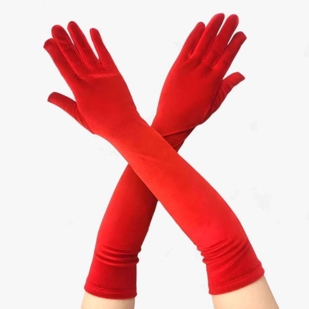 Lily | Velvet Gloves for Women - Elegant Retro Style and Warmth