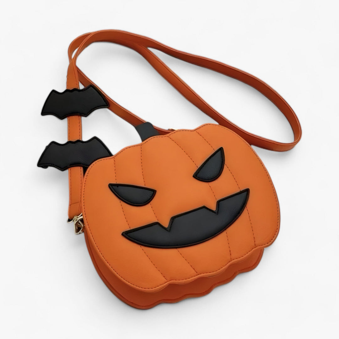 GhoulGrin | Diabolical Eye Pumpkin Bag - Candy and Other Transport Bag for Halloween