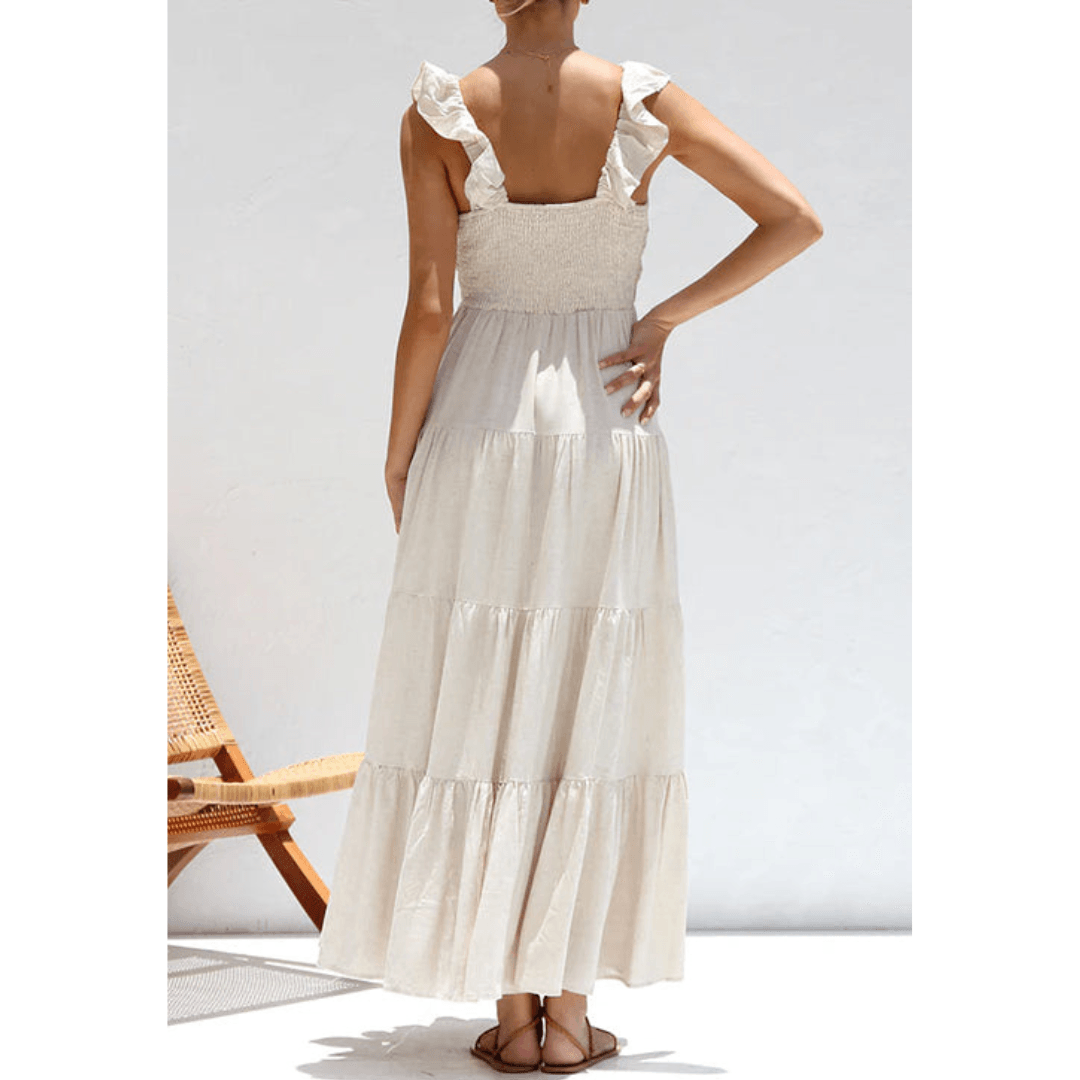 Nora | Sleeveless Maxi Dress - Flowing & Elegant