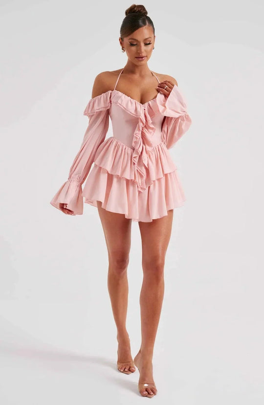 Clara | Mini Ruffle Dress - Playful & Feminine