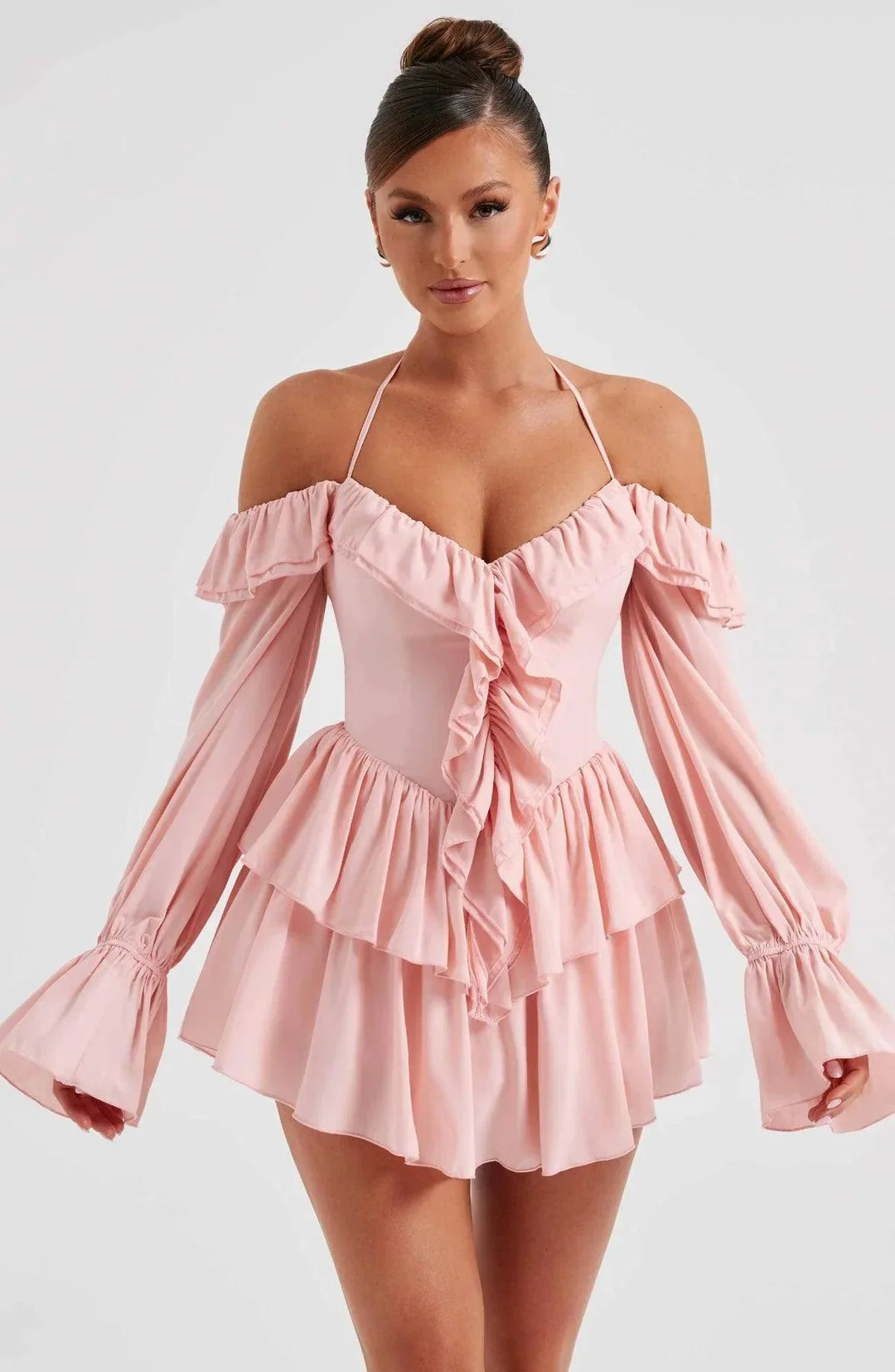 Clara | Mini Ruffle Dress - Playful & Feminine