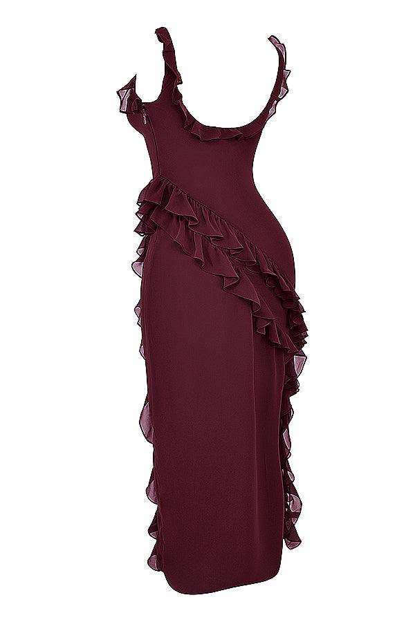 Maxi Dress with Ruffles | Flowing and Feminine