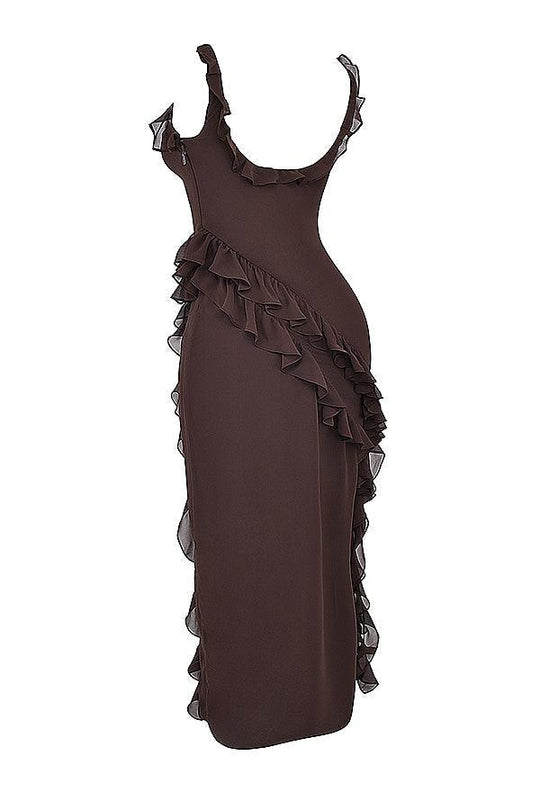 Maxi Dress with Ruffles | Flowing and Feminine