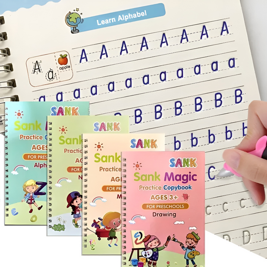 Calligraphy Book™ | Magic Practice Book - Fun Learning for Babies