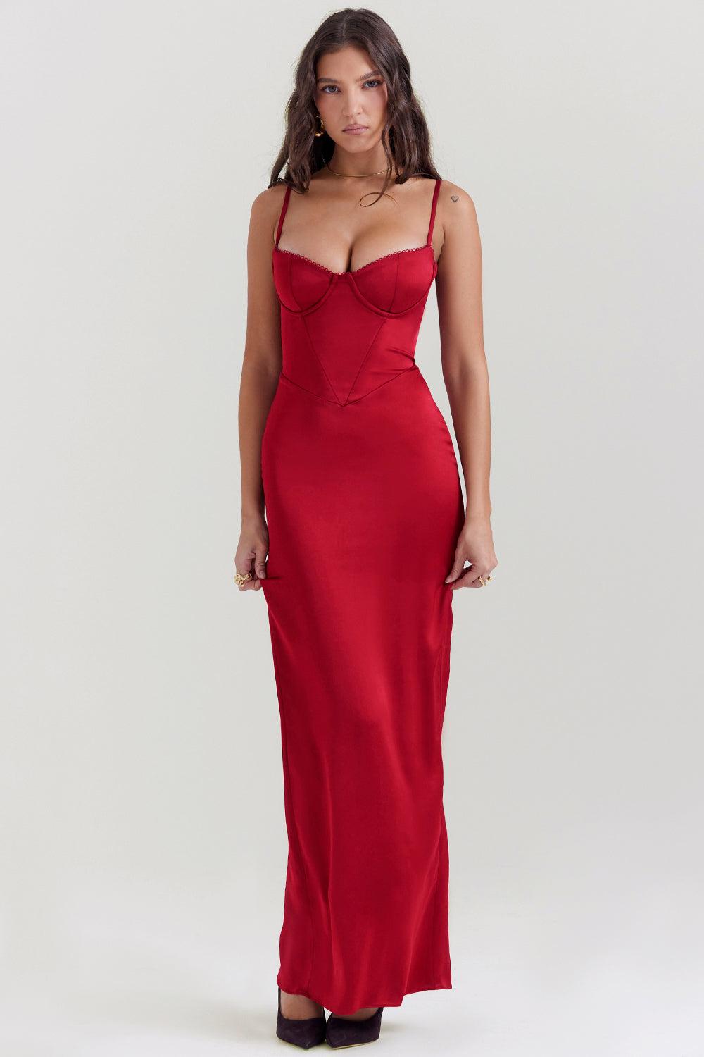 Elena | Maxi Corset Dress - Elegance with a Modern Touch