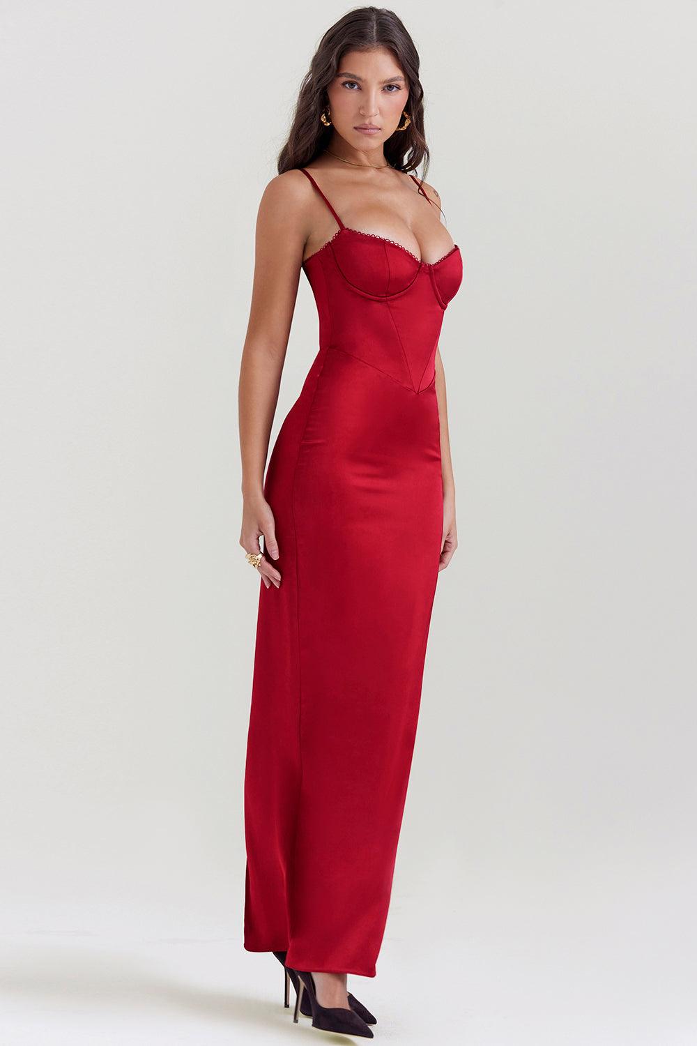 Elena | Maxi Corset Dress - Elegance with a Modern Touch