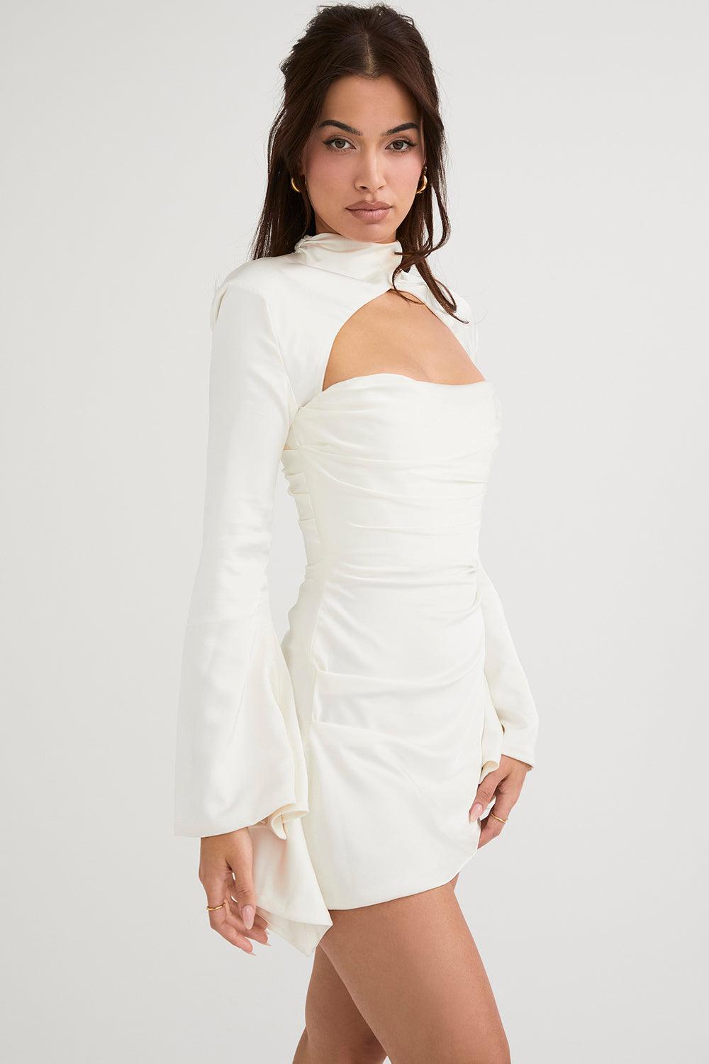 Amelia | Draped Corset Dress - Flowing & Flattering