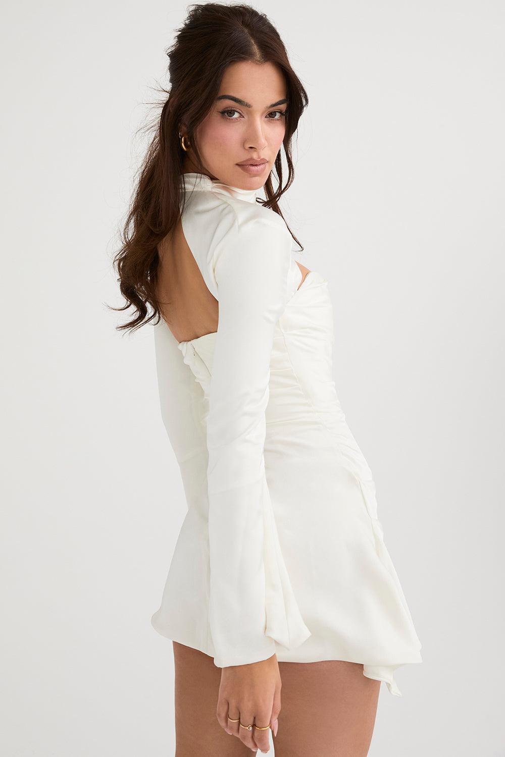 Amelia | Draped Corset Dress - Flowing & Flattering