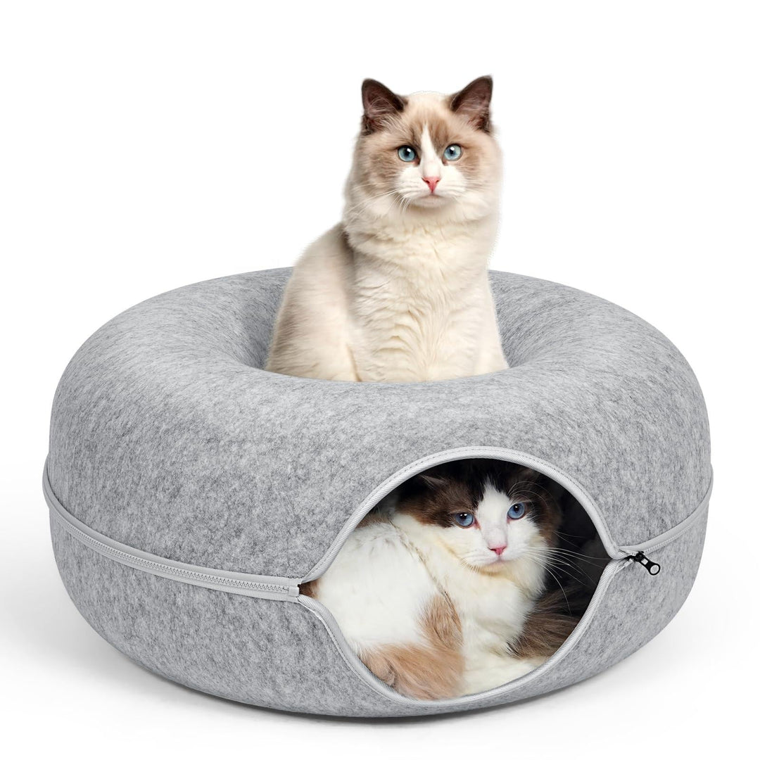 CozyCat Tunnel Mat for Cat | Cat Bed - Protects Your Furniture