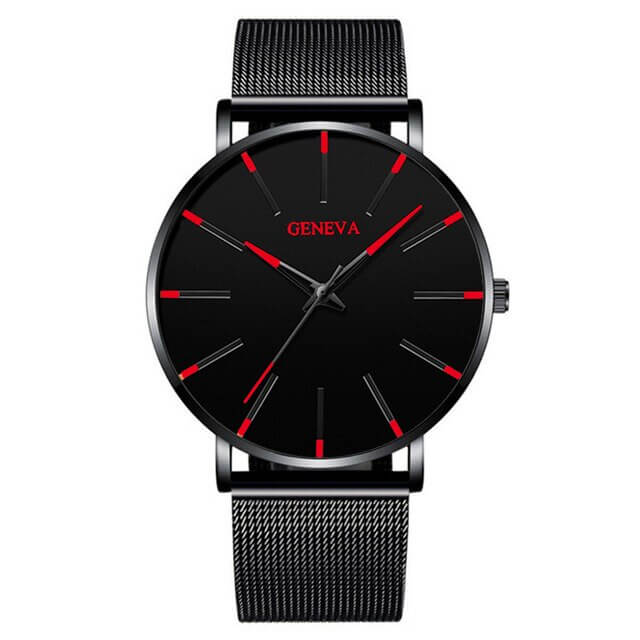 GENEVA | Ultra-thin business watch for men