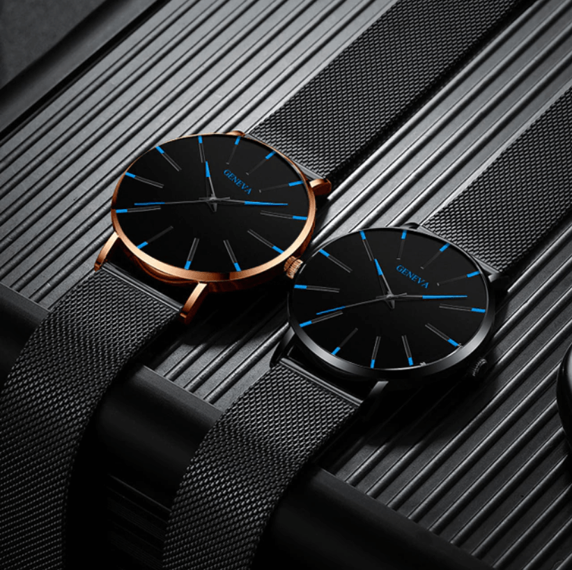 GENEVA | Ultra-thin business watch for men