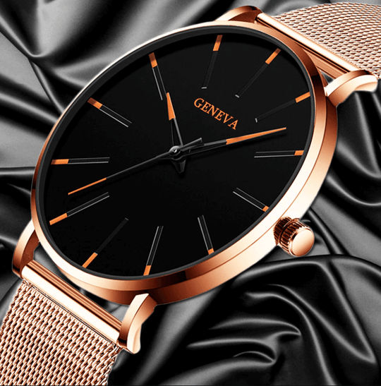 GENEVA | Ultra-thin business watch for men