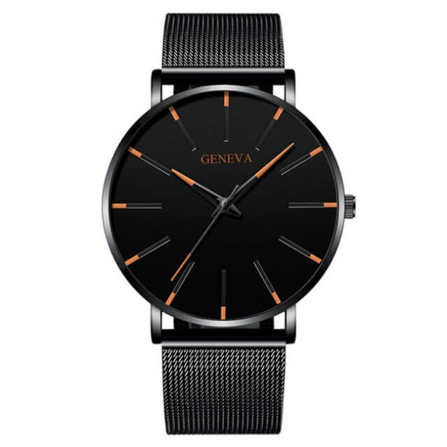 GENEVA | Ultra-thin business watch for men