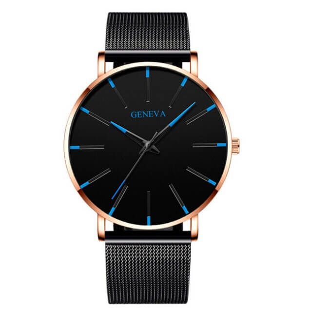 GENEVA | Ultra-thin business watch for men