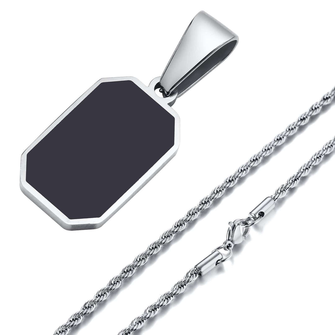 Onyx Edge | Luxury Necklace - Ideal for Adding a Touch of Class and Originality